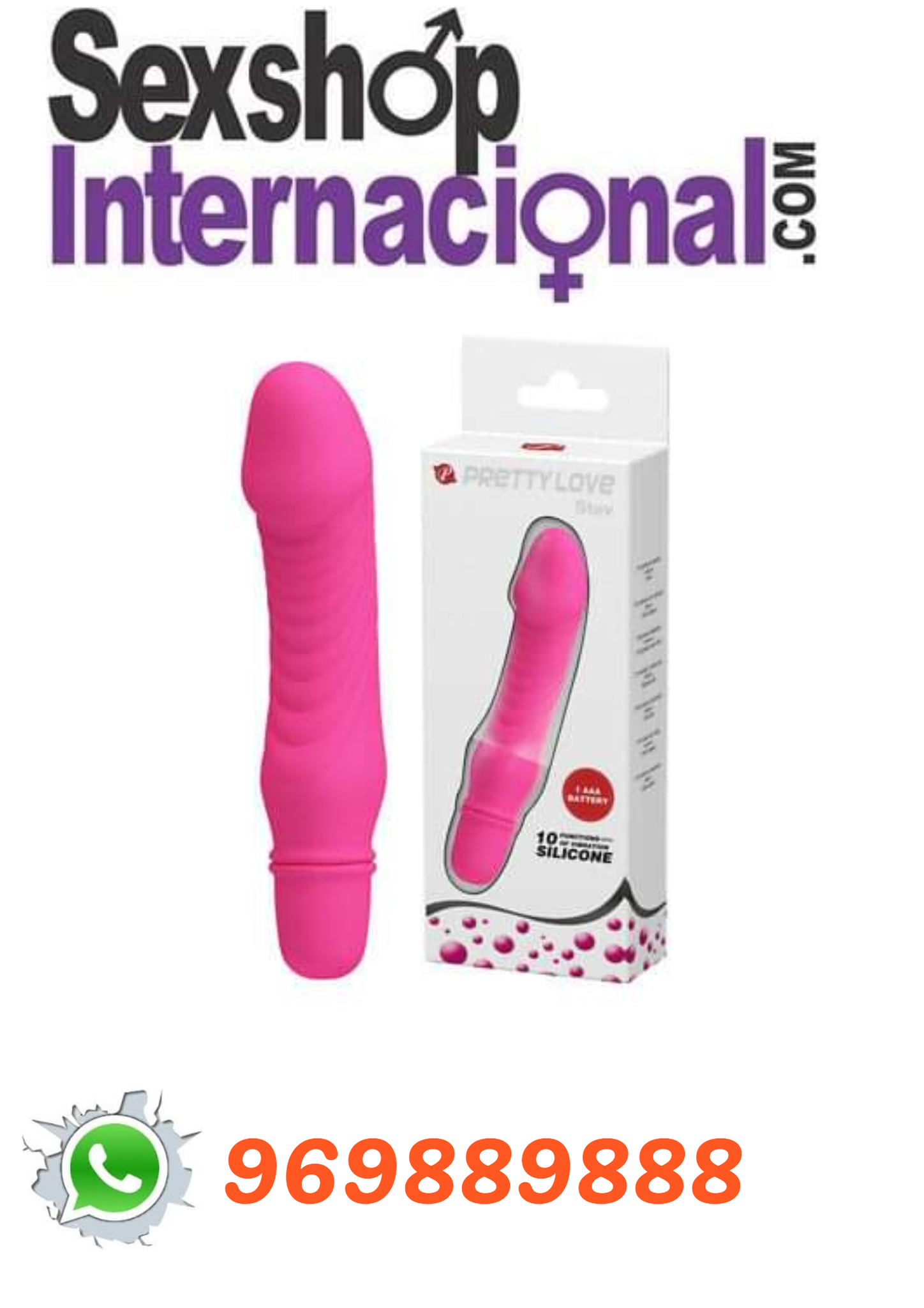 BALA VIBRADORA MINI ESTIMULANTE CLITORAL-PUNTO G-PRETTY LOVE -SEXSHOP LIMA 981196979 